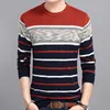 Męskie swetry marka odzieży męska sweter jesienny okrągłe kołnierzy pullover men dzianinowa koszula Slimfit Fashion Polo Sweater Streetwear MZM050 220929