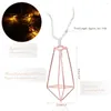 Strings Canshuo 1,5m/3m Novelty LED Diamond Fairy Light String Lights Christmas Lamps for Festival Party Indoor Outdoor Decoration