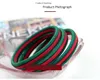 South Korea Design Hair Accessories Cord Gum Hair Tie Elastic Band Ring Rope Green Red Color Circle Stretchy Scrunchy Ponytail Holder Girls Lady Headband headwear