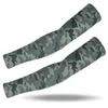 Knee Pads Quick Dry UV Sun Protection Camouflage Arm Sleeves Basketball Fitness Armguards Plus Size Sport Cycling Fishing Warmer Cover