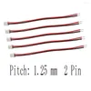 Accessoires d'éclairage Micro JST 1,25 mm 2P Connecteur de câble 2 broches Prise femelle unique Connecteurs de fil électronique Longueur 10cm 15cm 20cm 30cm