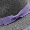 Neue Bow Band Wollfilz Jazz Fedora Hut Frauen breite Krempe Panama Cap Trilby Hochzeit Hüte Party Caps