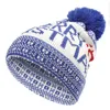 Chapeaux de laine tricotés chauds de noël, bonnet de protection d'oreille en Jacquard, BBB15851