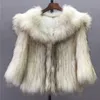 Manteau de fourrure chaud épaissi pour femmes en fausse fourrure d'hiver pour femmes