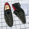 Męskie buty modowe Mokasyna wykwintne ręcznie robione dżerniszy