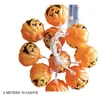 Strings 2M 3M Battery Operated Halloween Pumpkin Led String Lights Holiday Christmas Party Garden Decoration Lanterns Light