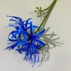 Decorative Flowers 1PC Artificial Higan Flower Branch Silk Fake Wedding Home Flores Pography For Garden Porch Window Table Vase Decor