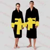 Vrouwen zijden slaapkleding nachthemd thuisdoek casual kimono badjrobe luxe retro pyjama's mannen losse pyjama -stijl jas