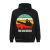 Sweats à capuche pour hommes Sweatshirts pour hommes Design Ostern Day Clothes Hommes Mens Funny Arborist I Woodworker Chainsaw The Logfather Hoodie