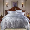 Bedding sets Jacquard Bed Sheet Set Linen for Home Duvet Cover 220x240 Bedspread Euro Double Pillow Case Textile Luxury Bedroom Comforter 220929