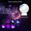 Ночные огни Звездный небо галактик Проектор Проектор Космос освещение USB LED Light Kids Gift