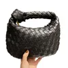 Jodie Mini bolsas designer de couro intrecciato de luxo com alça superior pequena bolsa grande clutch bolsa de noite Compartimento único Carteira com fecho de zíper p Y9G2#