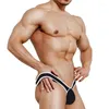 Slip solide hommes sous-vêtements Modal Sexy homme slips grande poche de pénis Gay Sissy doux respirant hommes slip Cuecas 4 Style