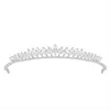 Fashion Crown Hair Sieraden Kiefstuk voor vrouwen Elegant Crystal Zirkon Tiaras Bride Prom Party Wedding Hair Accessoires
