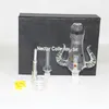 Kit de mini nectar de narguilé avec pointe de quartz à ongles en titane 14 mm mini ensemble de micro tuyaux en verre