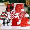 Neujahr Santa Claus Weihnachtshut Pl￼sch verdickter Baumwoll Erwachsener Weihnachtshut Weihnachtsm￼tze f￼r Frohe Christmas Festival Party Supplies RRE14594