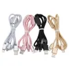 1.2m 3 i 1 USB -kablar Multiport Fast Charging Micro Type C Charger Wire Cord f￶r mobiltelefon