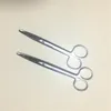 Stainless Steel Removal Suture Scissors Trim Crescent Notch 14cm
