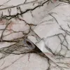 Fönster klistermärken diy självhäftande pvc marmor tapet skala och stick vattentät badrum kök skåp skrivbord heminredning film