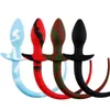 Itens de beleza itens de cão silicone cauda anal plug sexy para homens gays gays escravos jogos de brinquedo erótico de brinquedo