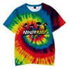 Ninja Fam Merch Ninjafam T-Shirt Tee Yeni Cosplay Erkekler/Kadın Yaz Sweatshirt Kısa Tshirt Gömlek Kravat Boya Üstü
