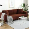 Stol täcker Elastic Universal Sofa Recliner Cover för möbler Solid Loveseat Couch All-Inclusive Slipcover