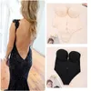 Kvinnor Shapers Sexig bodysuitkorsett Backless Shapewear Deep Vneck Body Shaper U Plunge Thong Shaper Midjetränare Push Up Partydress Underwear 220929