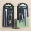 510 batterie V-Vape preriscaldamento penna 350mah VV batteria Vape Blister Co2 penna olio vaporizzatore per CE3 A3 cartucce a spirale ceramica vapes