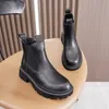 Boots Aiyuqi Womens Chelsea Genuine Leather Autumn Winter Fashion الكاحل Retro Marton Ladies 220928