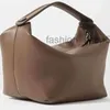 T r bolsa de almoço de couro de vaca les Bains Tote bags bolsa de estilo extremamente simples Bolsa feminina estilo europeu americano