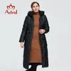 Womens Down Parkas Astrid Winter Womens Coat Women Long Warm Parka Plaid Fashion Tjock Jacket Huva stora storlekar Kvinnliga kläder 9546 220929