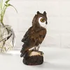 Decorative Objects Figurines 67inch Resin Owl Figurine Garden Decorations Resin Embellishments for Home Yard Patio Lawn Decor Animals and Deterrent 220928