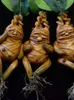 Decorative Objects Figurines Garden Ornaments Mandrake Plant HP Ugly Mandragora Resin Art Artificial Plants for Home Decoration Desk Office Balcony Decor 220928