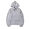 Men's Hoodies Sweatshirts Men Women Solid Color Black Red White Gray Pink Pullover Fleece Fashion Brand Autumn Winter Casual Male Tops 220929