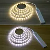 Strips 5V Infrared Induction LED Strip USB/Battery Power Motion Sensor Night Light 1m 2m 3m Diode Tape Kids Room Bedside Lamp