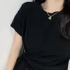 Dam Lyxdesign Märke Brevhalsband Choker Chain 18K Guldpläterad Rostfritt Stål Halsband Guld Silver Hänge Mode Flickor Bröllop Smycken Tillbehör