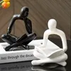 Декоративные предметы статуэтки статуя статуя домашний декор белый модель домашних аксессуаров офис отдел дома ремесла 220928