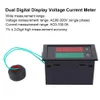 DL692042 Çift Dijital Ekran Voltaj Akım Metre Volt Amp Gösterge AC80300V AC01000A7363633