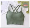 Yoga outfit Red Cross Back Sports BH Plus Size Women Fitness Tops Underwear Running Gym Top Beauty Push Up Sport Vest