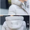 Trench-Coats pour femmes 2022 Arriv￩e Fashion Slim Femmes Veste d'hiver Coton Tamp￩ chaud ￩paissis