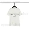 2022 designer Mens t-shirt maglietta di lusso classico Frenze Parigi primavera estate cerchio lettera stampa 1927 magliette semplice casual cotton2620