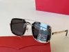 Übergroße Designer-Sonnenbrille für Herren und Damen, modische Brillen, Pilot-Sonnenbrille von Santos de Carti, Anti-Blaulicht-UV-Doppelsteg-Metallrahmen-Schraubendreher-Herrenbrille