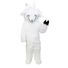 Weihnachten Weißes Schaf Maskottchen Kostüm Cartoon Charakter Outfit Anzug Halloween Erwachsene Größe Geburtstag Party Outdoor Outfit Wohltätigkeitsaktivitäten