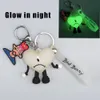 Nuovo design all'ingrosso Pvc Croc Charms 3d Bad Bunny Keychain appeso alle borse