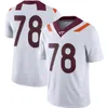 Virginia Tech Hokies College Football Jersey Kyron Drones Grant Wells Bhayshul Tuten Malachi Thomas Jaylin Lane Da'Quan Felton Stephen Gosnell Michael Vick Lawson