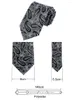 Bow Ties Fashion Print Herrband Business Neck Tie 8cm Square Pattern Shirt Dress Accessories