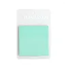 Transparent Sticky Memo Pad Creative Simple DIY Notes Memos Colored Cute Japanese Stationery School Supplies