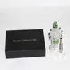 hookahs 14mm Nectar Set with Domeless Titanium nail plastic clip and tips Micro sets Glass Concentrate Dab Straw Pipes