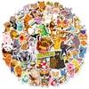 50pcs Animal Concert Stickers Skate Accessories Vinyl Waterproof Cartoon Sticker For Skateboard Laptop Luggage Phone Case Car Decals Party Decor