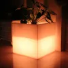 Grande secchiello per il ghiaccio illuminato a LED colorato / vaso da fiori luminoso a LED per mobili da esterno per interni